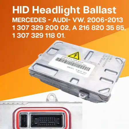 AL Bosch 1307329118 OEM HID Headlight Ballast AFS — Mercedes-Benz, Audi & Skoda Replacement